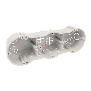   Szerelvénydoboz 212x70x45, 3 modulos szürke, KP 64/3 KA Kopos