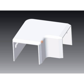   Sík idom LHD 30x25 vezetékcsatornához fehér, 8933 HB Kopos