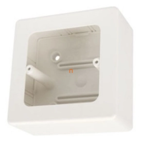   Szerelvénydoboz 98x98x45 vezetékcsatornákhoz, univerzális fehér, LKM 45 HB Kopos