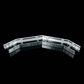   Kábellétra vízszintes kanyaridom 85X400 R600 Sendzimir, KLOBH 85X400 S Kopos