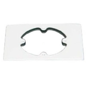   Szerelvény alátét PK 110x70 D és PK 210x70 D vezetékcsatornához fehér, 8450-11 HB Kopos