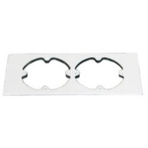   Szerelvény alátét PK 110x70 D és PK 210x70 D vezetékcsatornához fehér, 8450-12 HB Kopos
