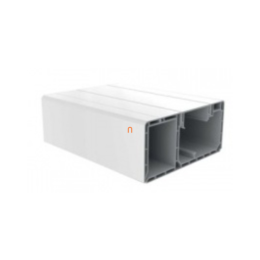 Parapet csatorna 120x55 fehér, PK 120X55 D HD Kopos (6 fm/köteg)