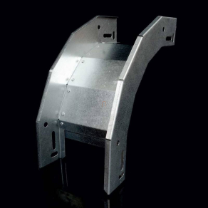   Kábeltálca süllyedő idom 90 fok 125x50mm tűzálló Sendzimir, NKO 90X50X125 S Kopos