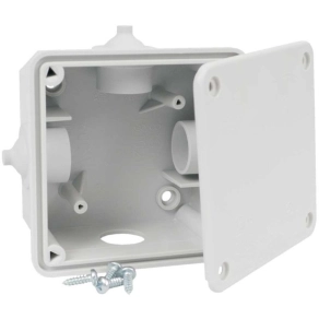   Elosztódoboz szigetelt 93x93x47mm, fedéllel, világosszürke, 8101 KA Kopos