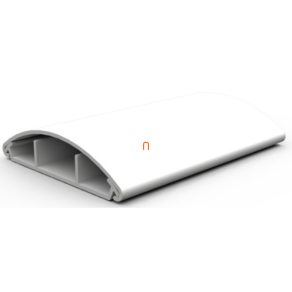 Taposó csatorna 74x20mm fehér, LO 75 HD Kopos (2 fm/szál)