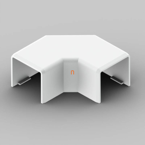   Sík idom LHD 20x20 vezetékcsatornához sötét tölgy, 8623 I2 Kopos