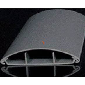   Taposó csatorna 50x11mm sötétszürke, LO 50 LD Kopos (2 fm/szál)