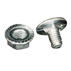   Kábeltálca csavar  M6x10 + önzáró anya (kapupánt csavar) tűzálló galvanizált, NSM 6X10 ZNCR Kopos