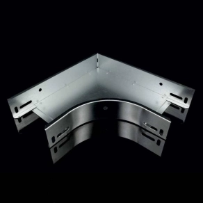   Kábeltálca sarokelem 90 fok 125x50mm tűzálló tüzihorganyzott, NO 90X50X125 F Kopos