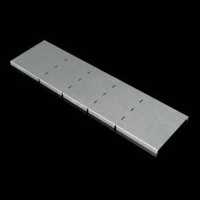   Kábeltálca fedél 90 fok süllyedő idomhoz 250x50mm tűzálló tüzihorganyzott, NVKO 90X50X250 F Kopos