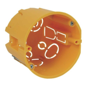   Gipszkarton doboz 1-es, d71mm, 69mm mély, sárga, sorolható KPR 68/71L NA Kopos