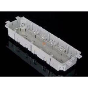   Padlódoboz szerelvénydoboza 249x71 (KOPOBOX 80-hoz) sötétszürke, KPP 80 LB Kopos