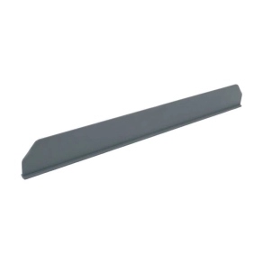   Padlódoboz válaszfal 248x29x6 sötétszürke, PKUP LB Kopos