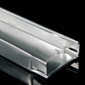   Kábeltálca  50x125x0,70  végződéssel E90 Sendzimir, NKZIN 50X125X0.70 S Kopos (2 fm/szál)