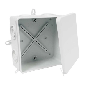   Kötődoboz 110x110x49mm szigetelt, fehér IP54, 8135 HA Kopos