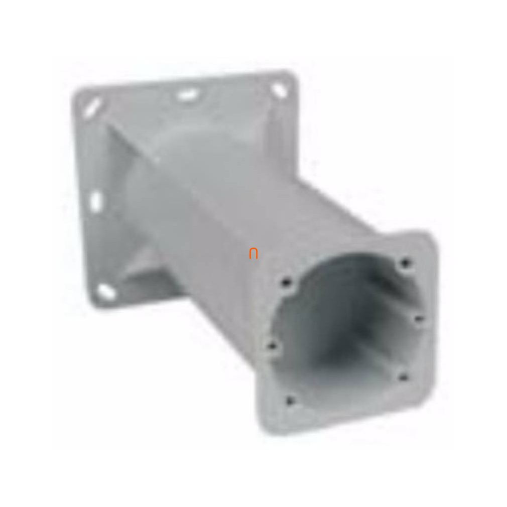 Magasított szerelődoboz 120x120 / 50-200mm hőszigetelésbe világosszürke, KEZ KB Kopos