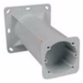   Magasított szerelődoboz 120x120 / 50-200mm hőszigetelésbe világosszürke, KEZ KB Kopos