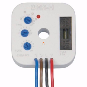   SMR-H Szupermultifunkciós relé 230VAC, Elko Ep, 2911Kapcsoló alá építhető 10 funkc. relé, négy vezetékes triak kimenettel