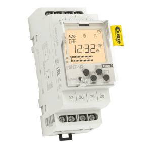   SHT-1/2/UNI  Digitális időkapcsoló, AC/DC 12-240V, napi–heti  időprogrammal, Elko Ep, 3041