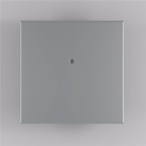 Efapel fedlap, alumínium (99601-TAL)