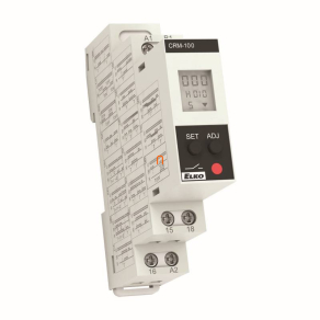   CRM-100 Digitális, multifunkcionális időrelé, 17 funkciós, Elko Ep, 7453