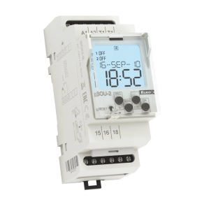   SOU-2/230V Alkonykapcsoló digitális kapcsolóórával, érzékelő nélkül 8235