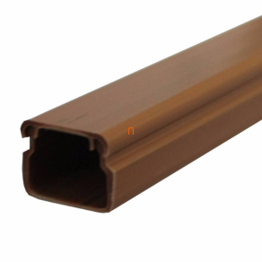   MCSN 18x13 (szél/mag) sötét barna minicsatorna, LV 18X13 TD Kopos (70 fm/köteg)