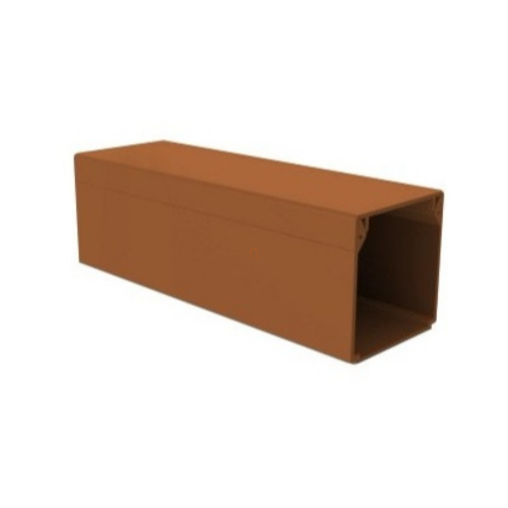 MCSN 40x40 (szél/mag) sötét barna, LHD 40X40 TD Kopos (20 fm/köteg)