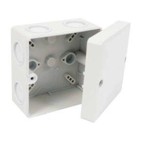   Kötődoboz  81x81x54 világosszürke IP66 halogénmentes, UV-álló, KSK 80 KA Kopos