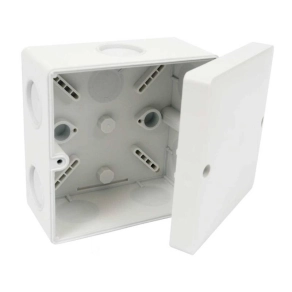   Kötődoboz 101x101x63 világosszürke IP66 halogénmentes, UV-álló, KSK 100 KA Kopos