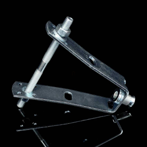   Kábeltálca mennyezeti rögzítő trapézlemezre 100x100/M10 menetes szárhoz tűzálló, DSOS 10 ZNCR Kopos