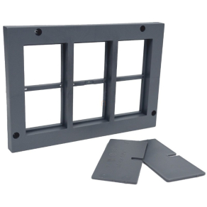   Padlódoboz szerelvény alátét 125x180/6 készülékhez, PP 80/45/6 LB Kopos