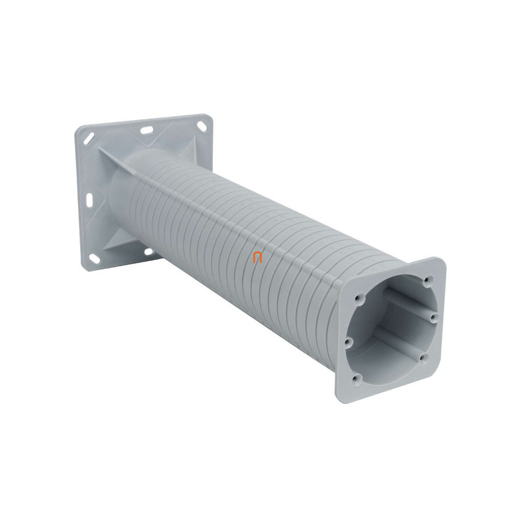 Magasított szerelődoboz 120x120 / 50-300mm hőszigetelésbe világosszürke, KEZ 300 KB Kopos