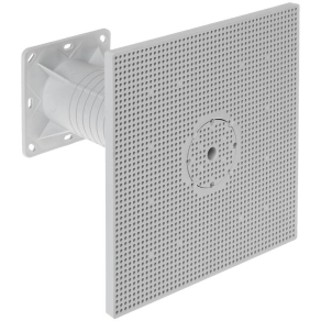   Magasított szerelőlemez 238x238 / 50-300mm hőszigetelésbe világosszürke, MDZ XL 300 KB Kopos