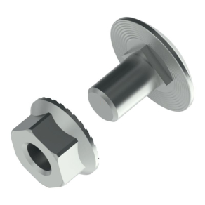 Kábeltálca csavar  M6x20 +anya NSM 6X20 ZNCR Kopos