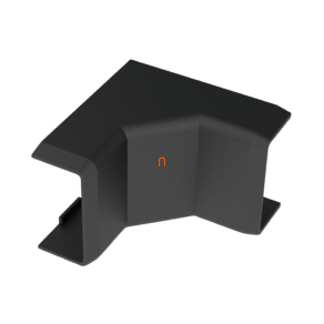   Belső sarok LHD 20x10 vezetékcsatornához fekete, 8925 FB Kopos