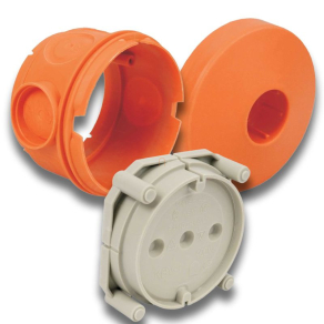   Betondoboz készlet sekély, szöggel való rögzítés 60x50mm SB-KP 60-50/L AB Kopos(KBT-2+KBV-2+KBS-2)