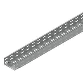   Kábeltálca 60x100x1,25 végződéssel E90 horganyzott, KZI 60X100X1.25 S Kopos (3 fm/szál)