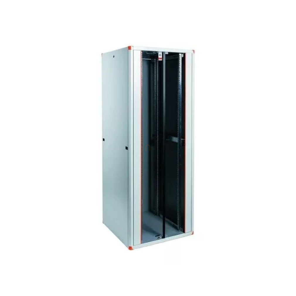 Leg. EVO47U8010 LEGRAND hálózati rack szekrény, 19'' 47U 800x1000x2117 szürke dupla üvegajtó / kidönthető hátlap MAX: 1000 kg Evoline/Estap