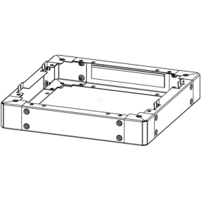 Legrand Evoline lábazat 600x800mm szürke - EP6080