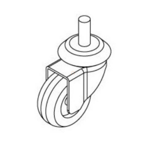 Legrand Evoline görgőkészlet fali szekrényhez - ECSTW