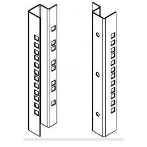   Legrand Evoline 19" profilsin pár 9U fali szekrényhez - EBR9U