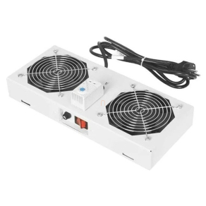   Legrand Evoline tetőventilátor+termosztát készlet 2 ventilátoros fali szekrényhez, EC2VW
