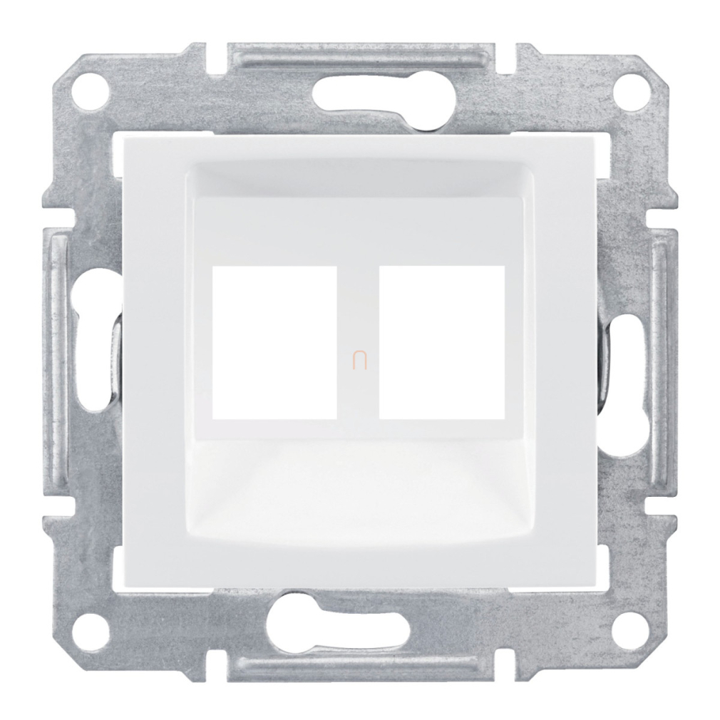 Sedna 2xRJ45 adapter AMP, MOLEX, KELINE betétekhez fehér SDN4400621 Schneider