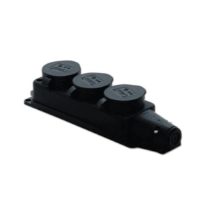 Gumi lengő dugalj 3-as MXG-11 IP 44 3101-308-0300 Tplast