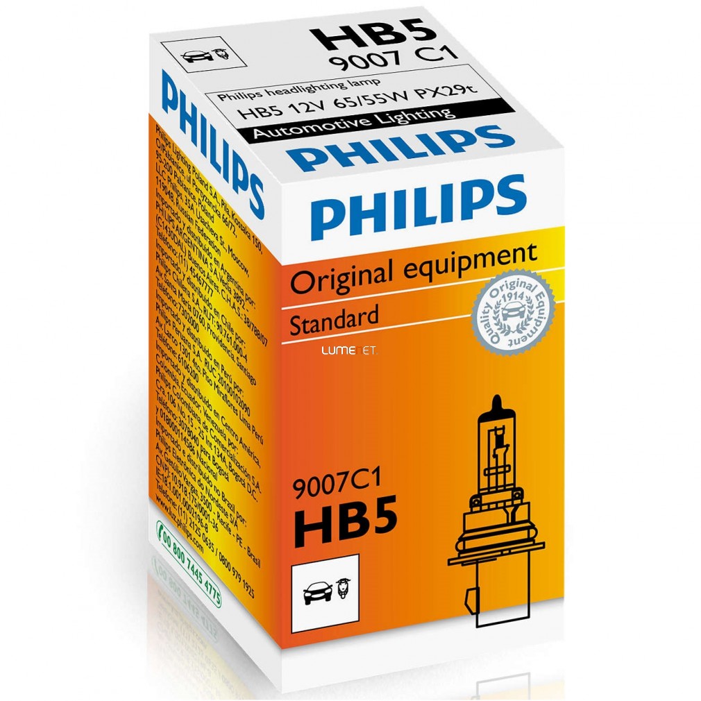 Philips Original Vision +30% 9007C1 HB5