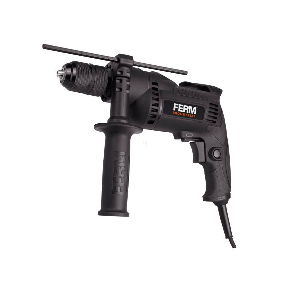 FERM Industrial ipari ütvefúró 710W, 13mm kulcs nélküli tokmány, 3 méteres gumikábellel PDM1049P_K – Készlet erejéig!!!
