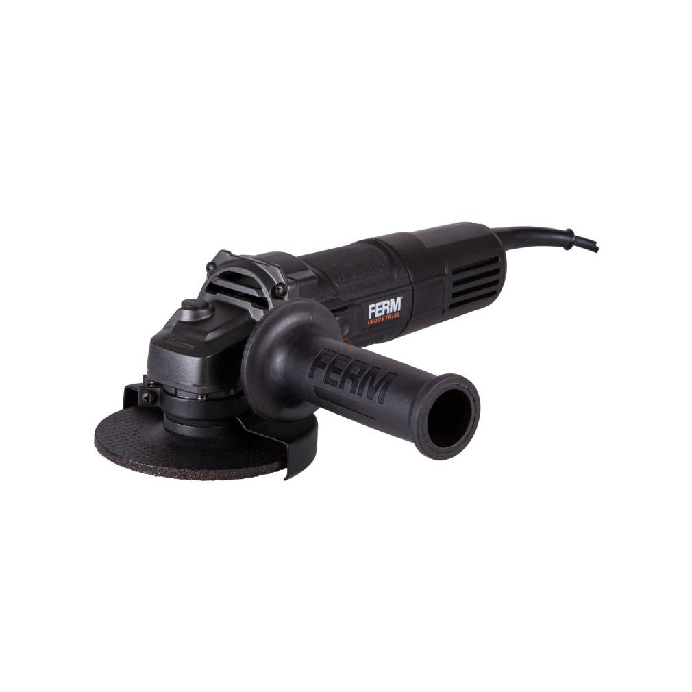 FERM Industrial ipari sarokcsiszoló 115mm, 710W, 3 méteres gumikábellel AGM1112P – Készlet erejéig!!!