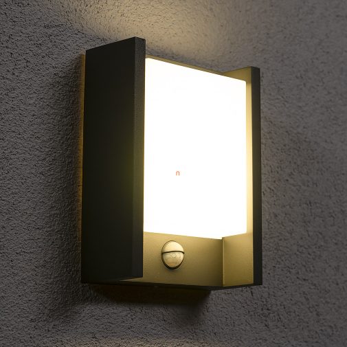 Philips kültéri fali LED lámpa fény és mozgásérzékelővel, melegfehér, 6 W (myGarden Arbour)